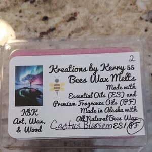 Cactus Blossom Bees Wax Melts - Non-Toxic and Clean Burning